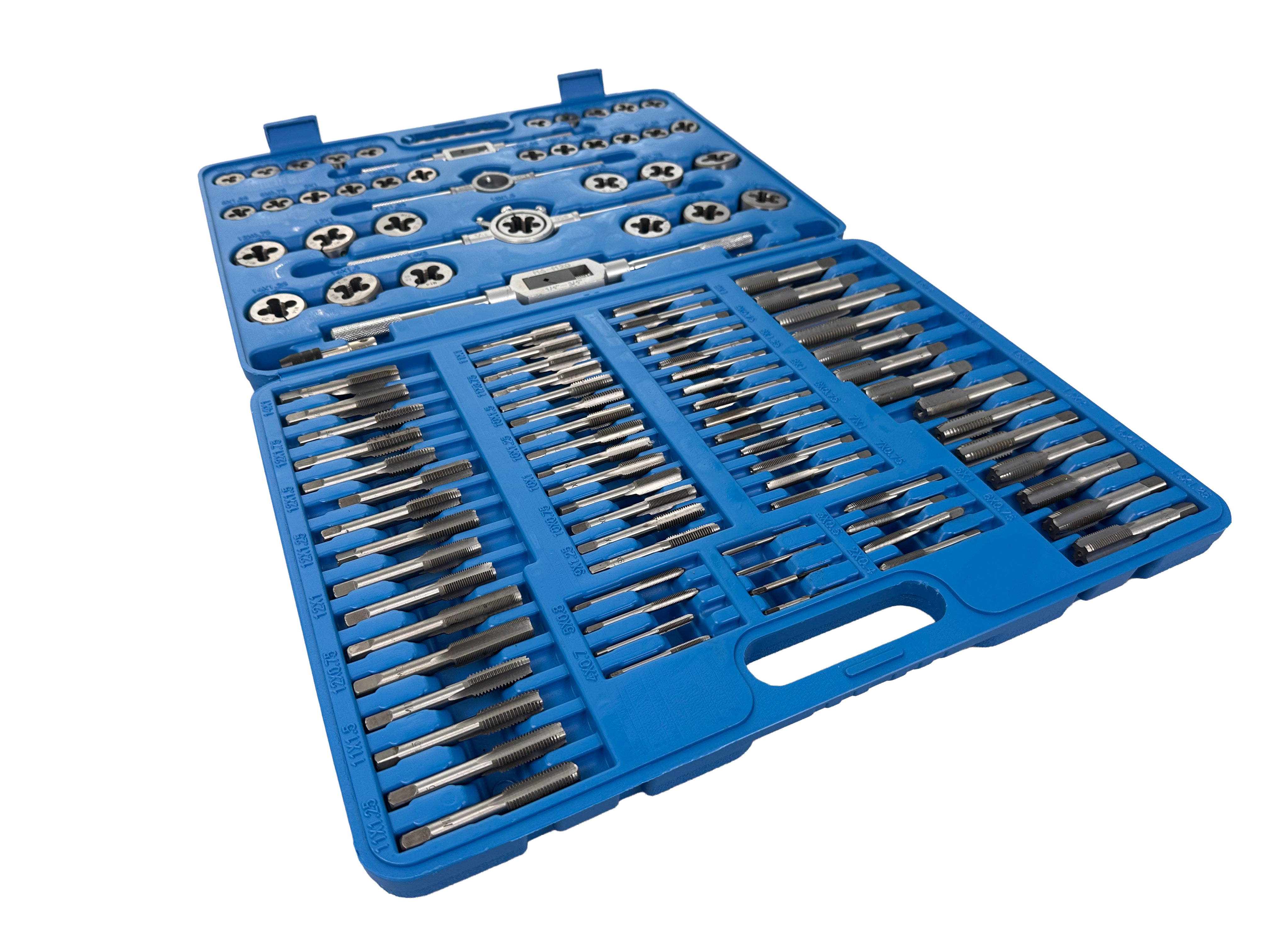 Trusa filiere si tarozi 110 piese m2-m18 GEBO TOOLS