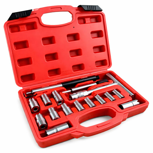 Trusa frezat locas injector 17 piese GEBO TOOLS