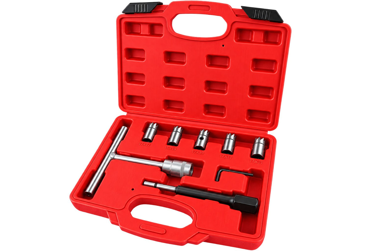 Trusa freze pentru curatat locas orificiu scaun injectoare 7 piese GEBO TOOLS
