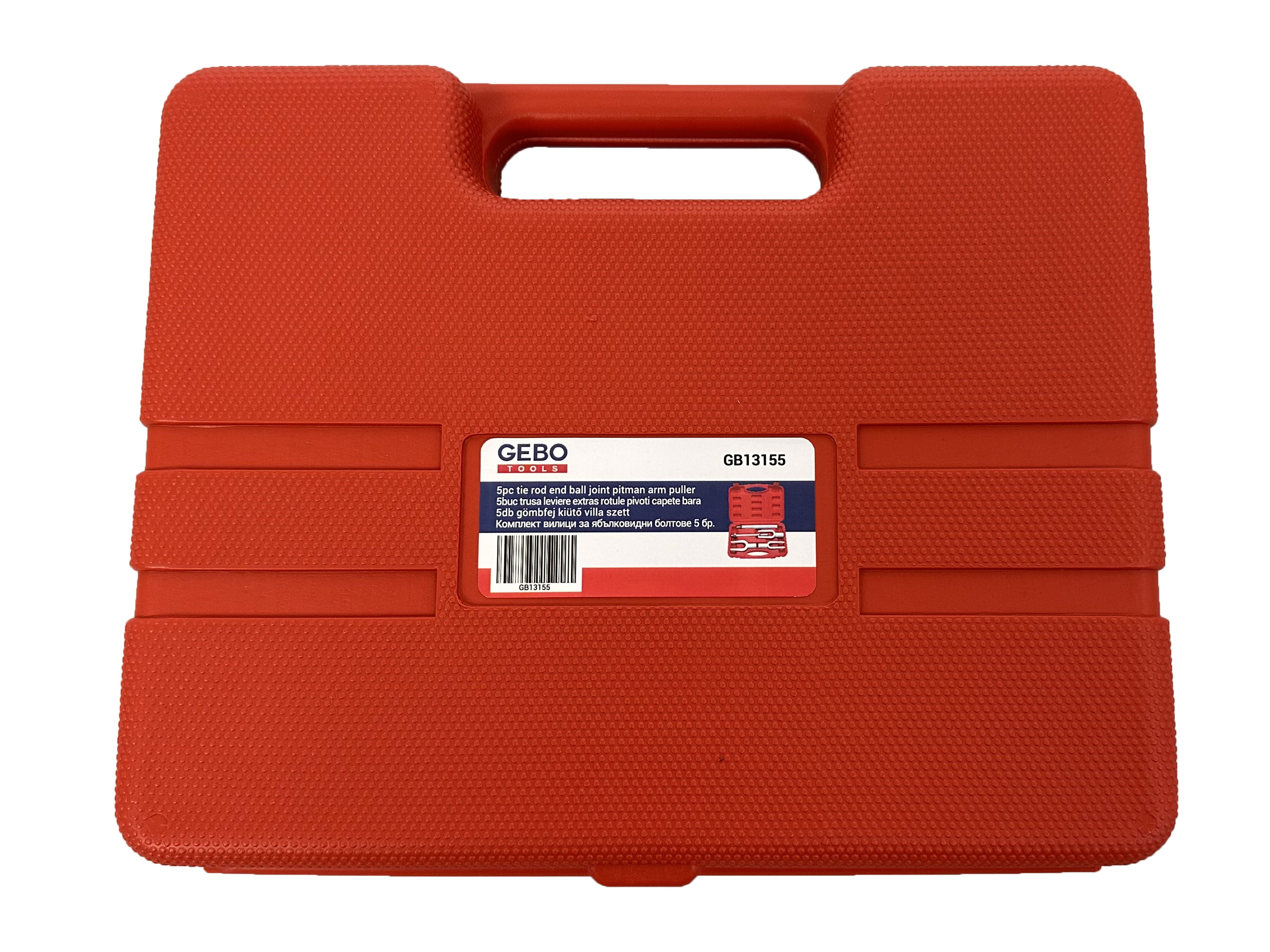 Trusa leviere furca pt extras rotule pivoti si capete de bara GEBO TOOLS