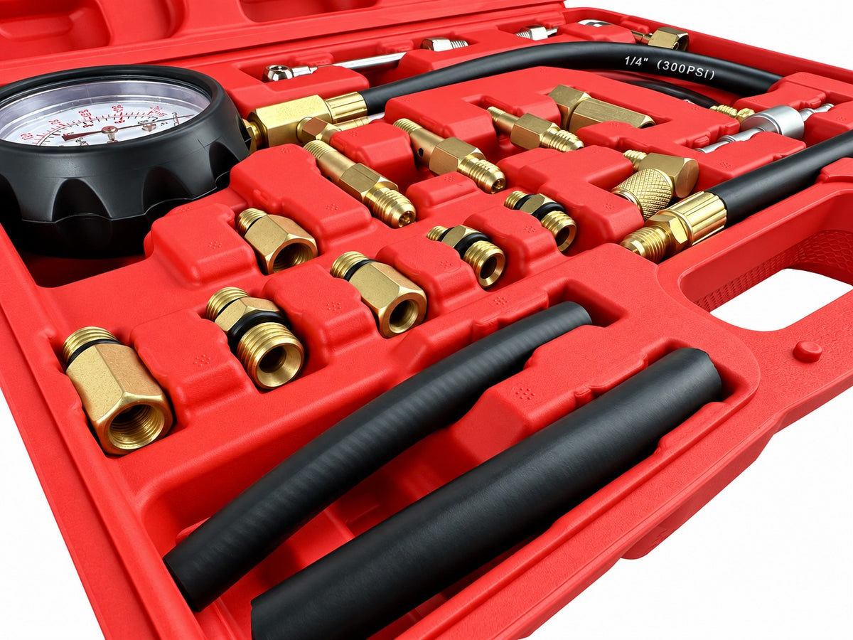 Trusa masurat presiune sistem de alimentare 21 piese GEBO TOOLS