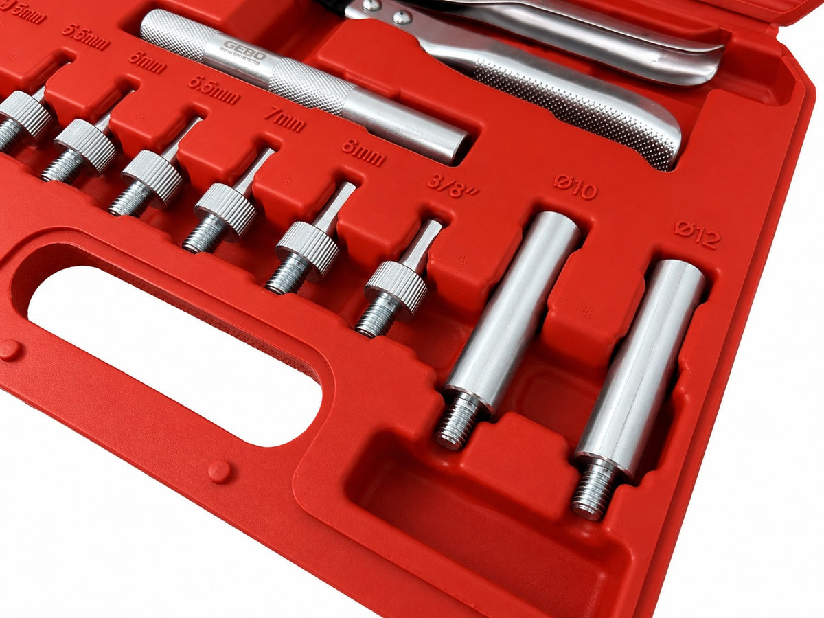Trusa montat demontat simeringuri supape 11 piese GEBO TOOLS