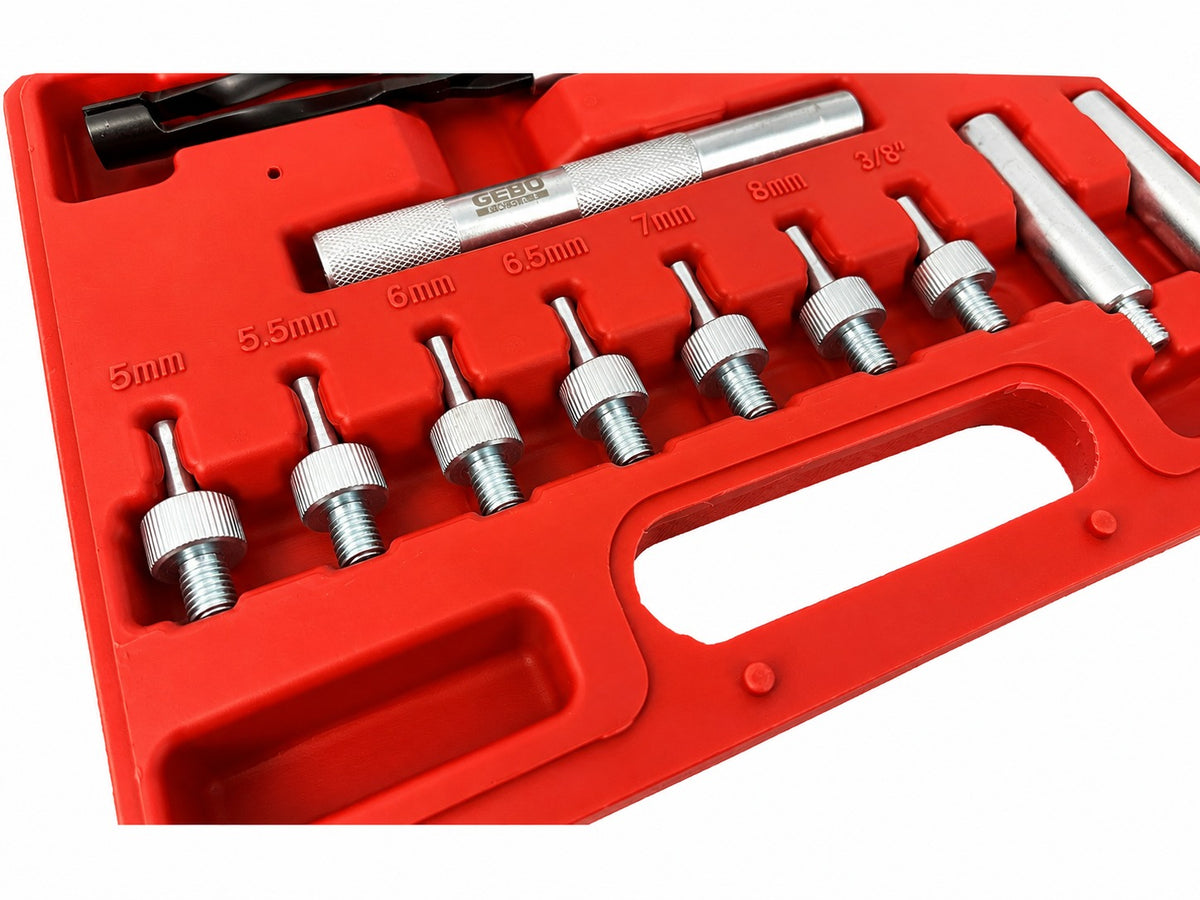 Trusa montat demontat simeringuri supape 11 piese GEBO TOOLS