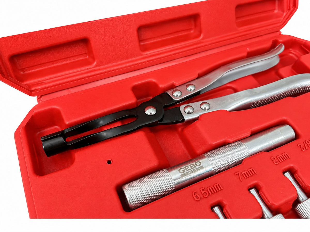 Trusa montat demontat simeringuri supape 11 piese GEBO TOOLS