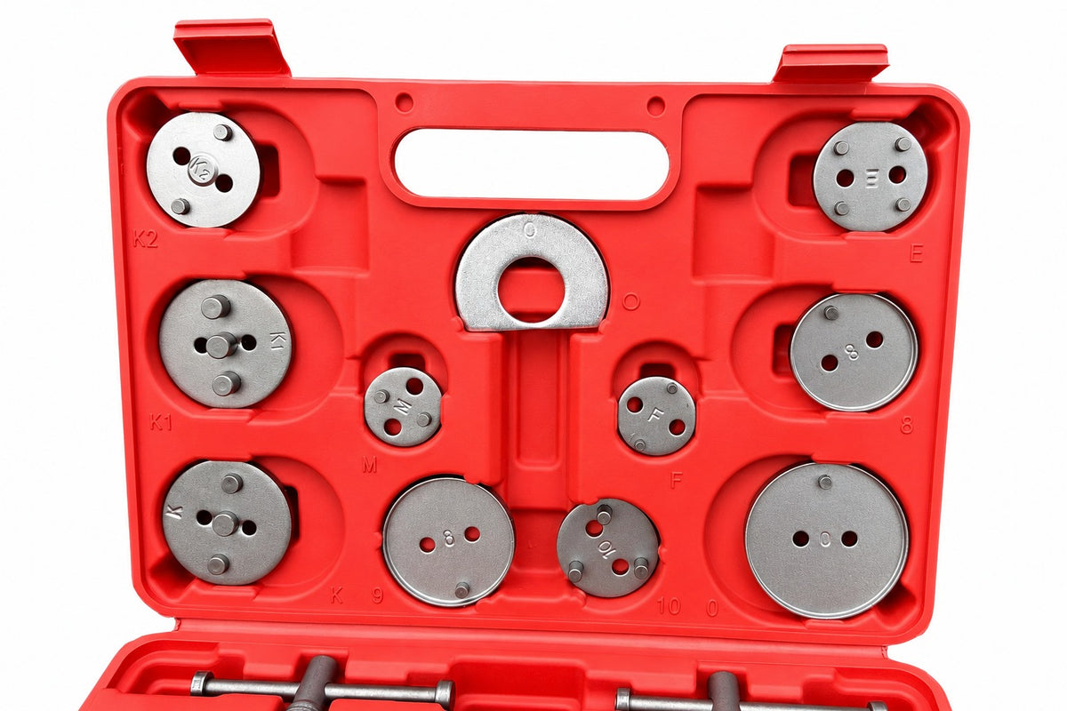 Trusa pentru etriere pistoane frana auto universala 22 piese GEBO TOOLS