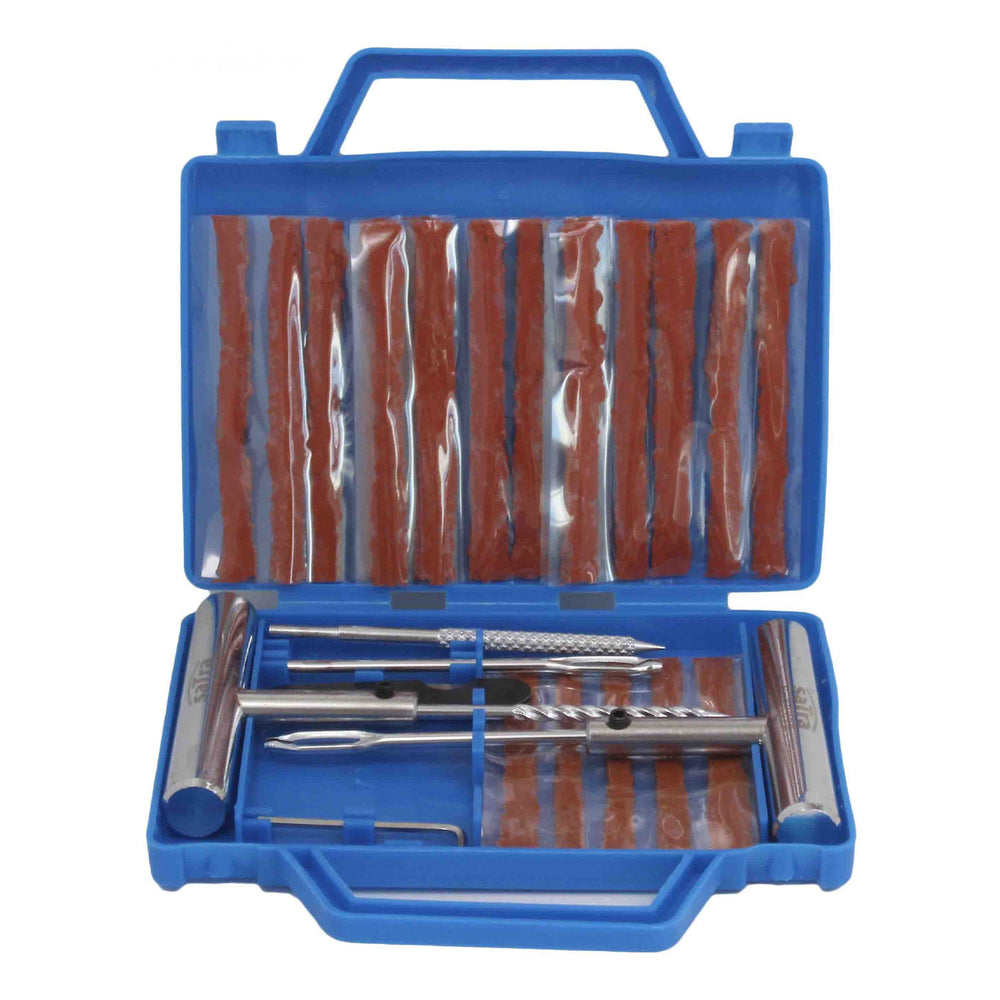 Trusa pentru reparat anvelope  cu snur 27 piese