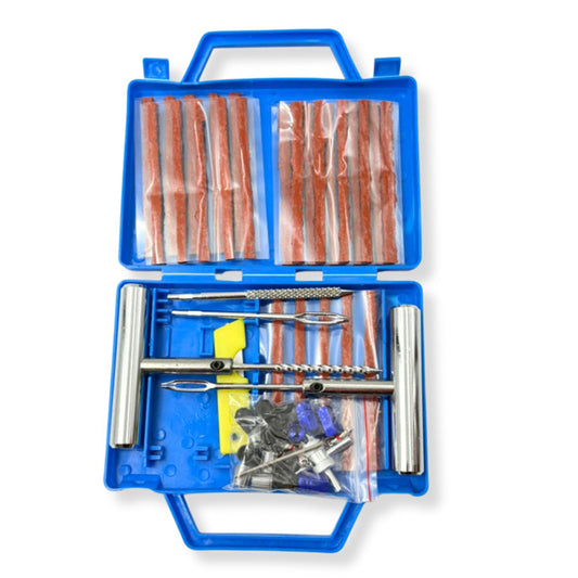 Trusa pentru reparat anvelope cu snur 53 piese
