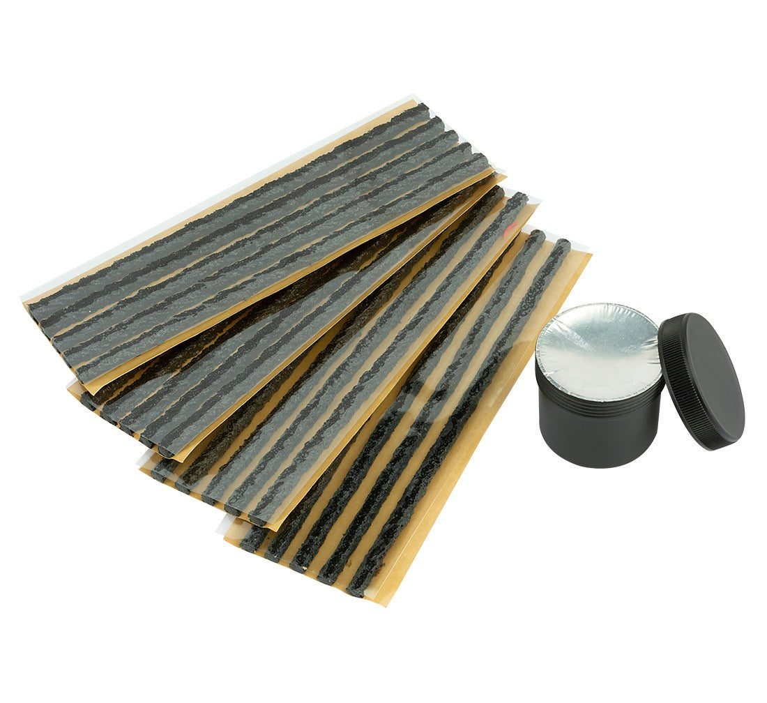 Trusa pentru reparat anvelope pneuri cu snur 55 piese