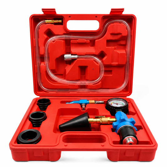 Trusa pentru umplerea si testarea pierderilor sistemului de racire auto GEBO TOOLS
