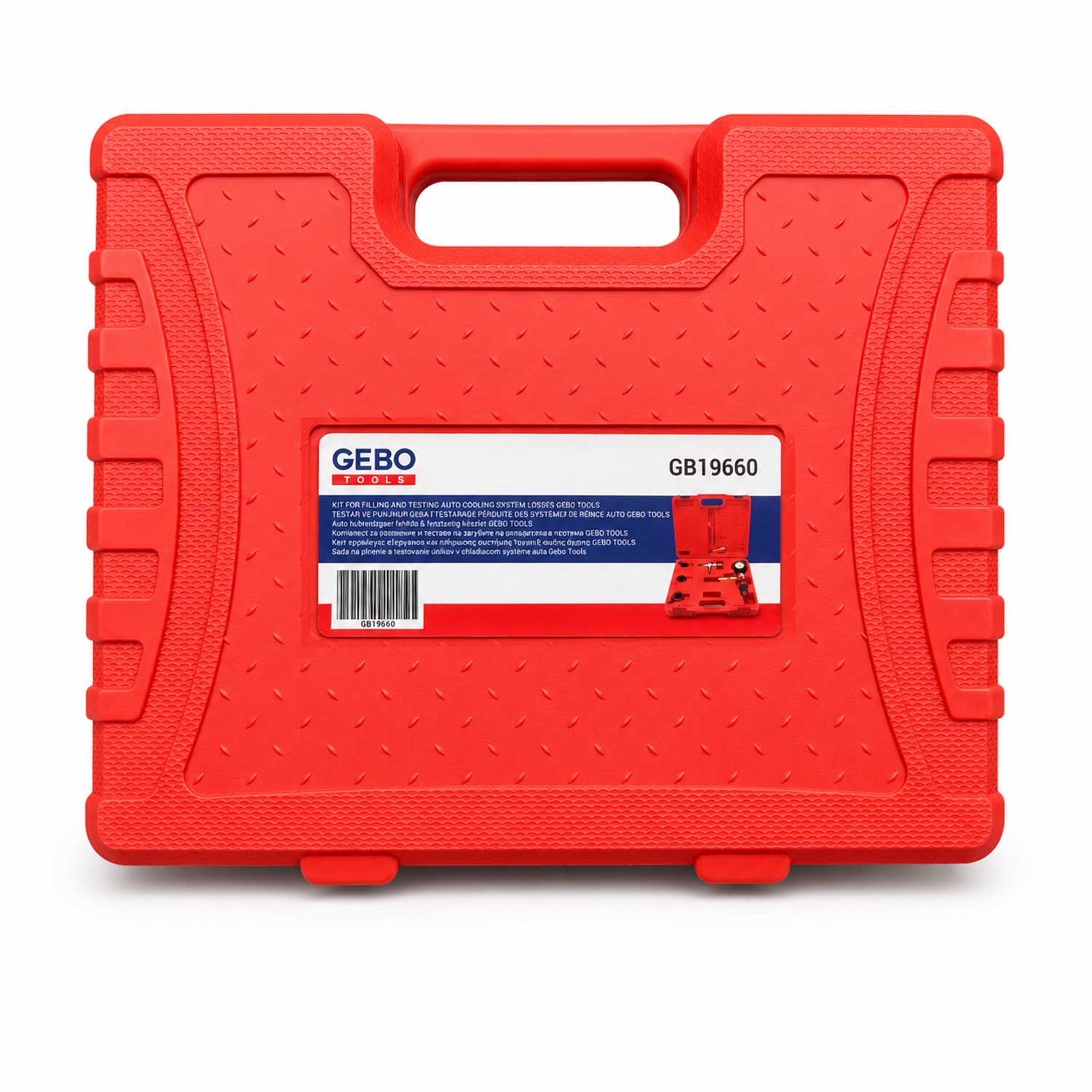 Trusa pentru umplerea si testarea pierderilor sistemului de racire auto GEBO TOOLS