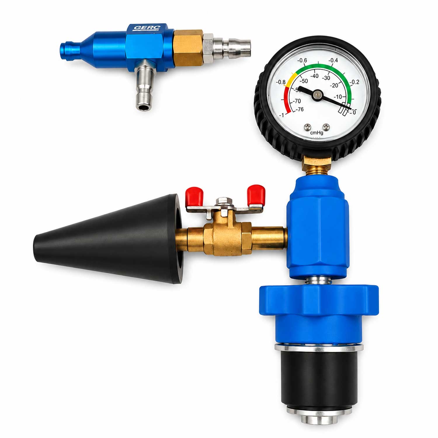 Trusa pentru umplerea si testarea pierderilor sistemului de racire auto GEBO TOOLS