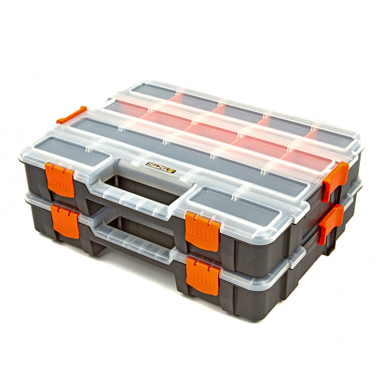 Trusa plastic organizatoare 35.5x29x6.7 cm 2 piese