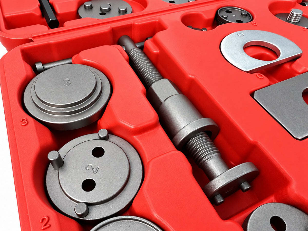 Trusa presa etriere pentru pistoane de frana 50 piese GEBO TOOLS