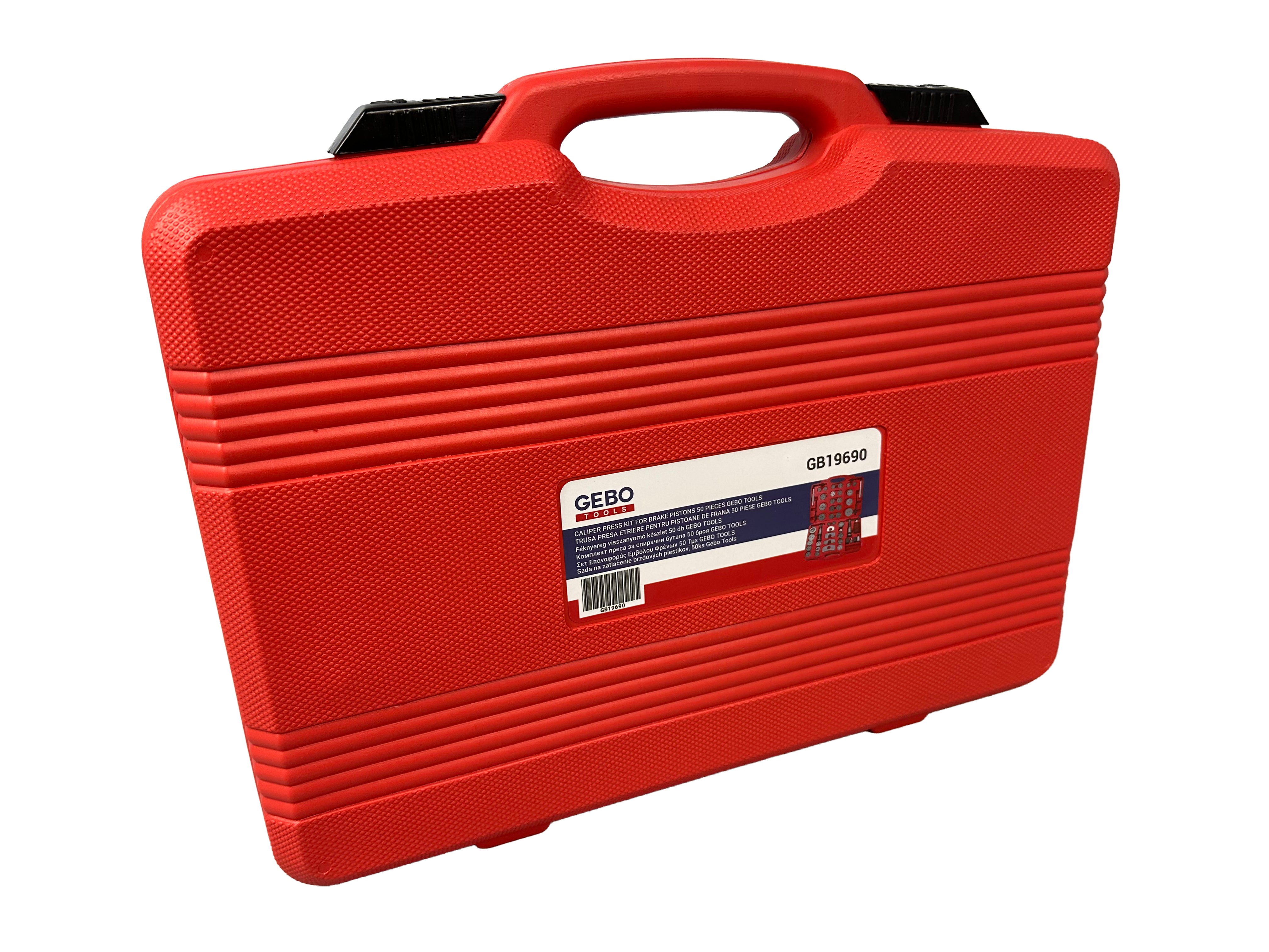 Trusa presa etriere pentru pistoane de frana 50 piese GEBO TOOLS