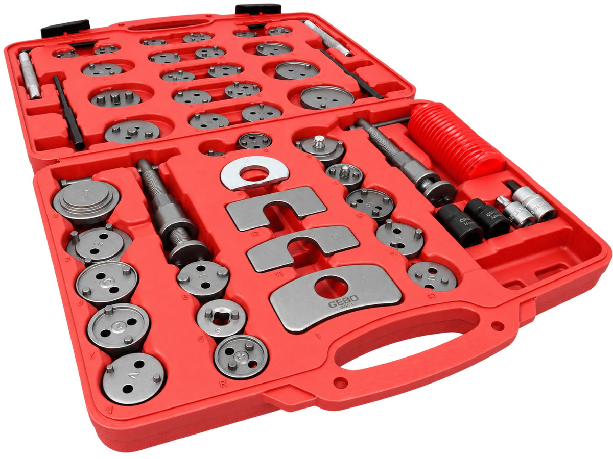 Trusa presa etriere pentru pistoane de frana 50 piese GEBO TOOLS