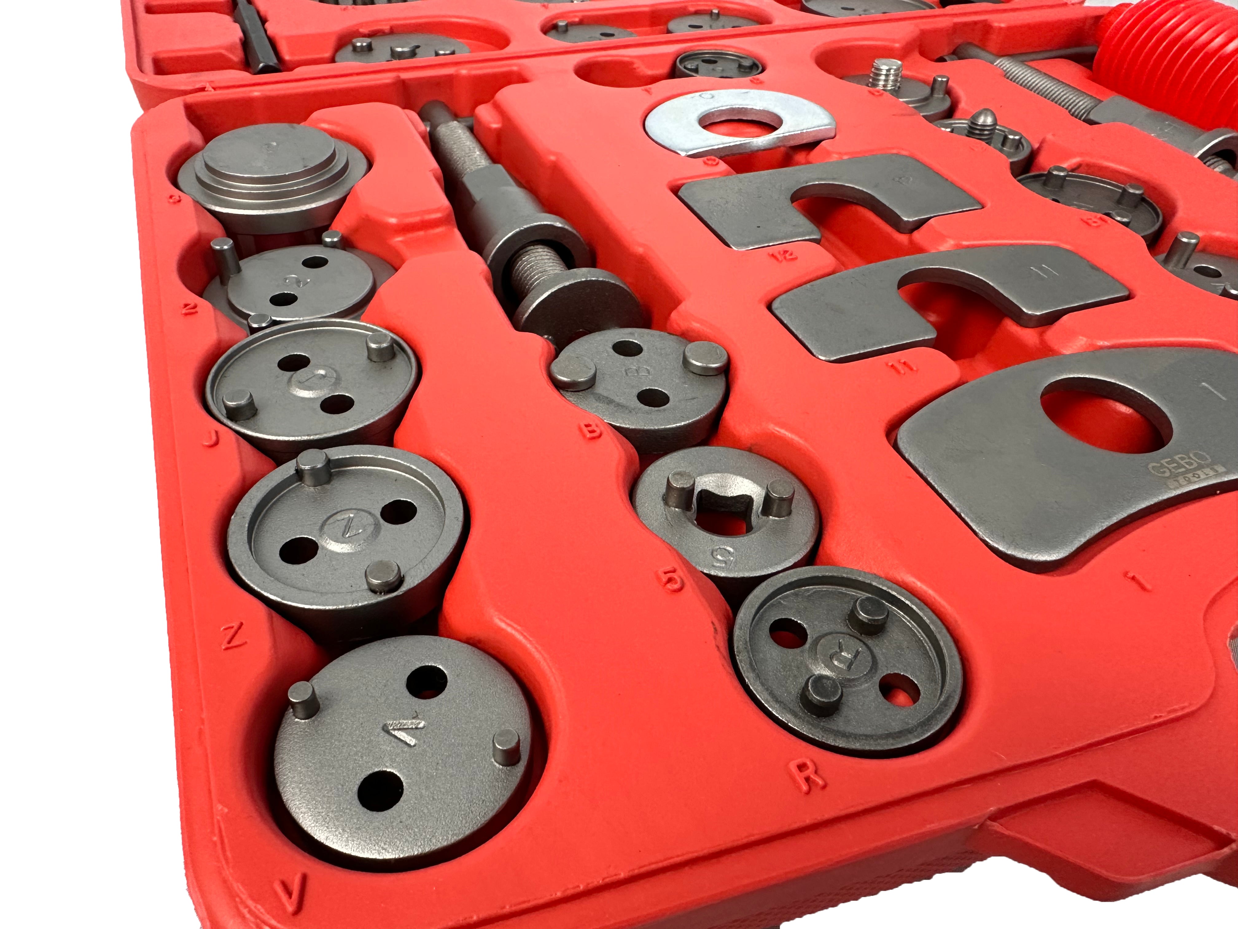 Trusa presa etriere pentru pistoane de frana 50 piese GEBO TOOLS