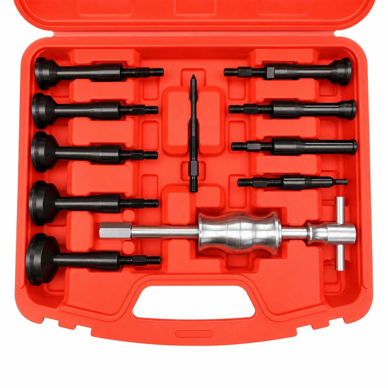 Trusa presa extractor bucse si rulmenti interior 8 - 58mm 17 piese GEBO TOOLS