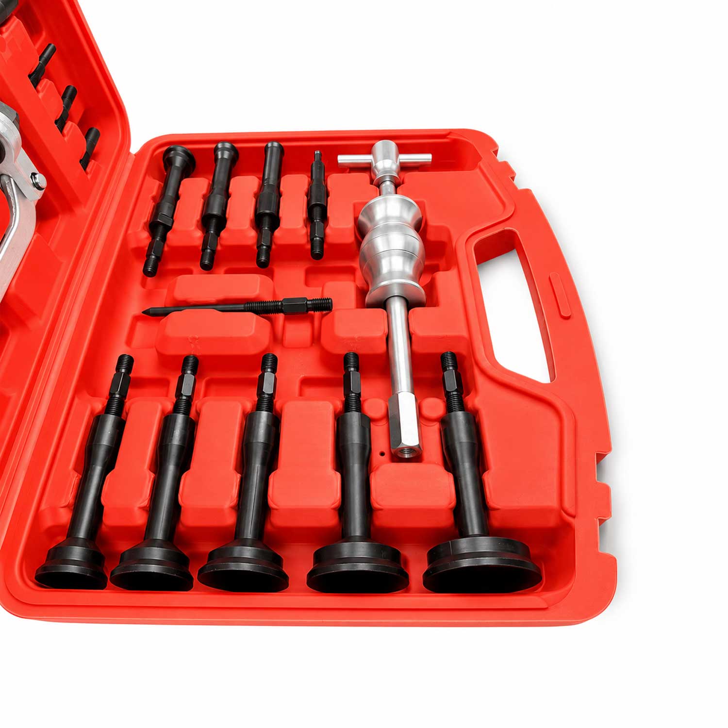 Trusa presa extractor bucse si rulmenti interior 8 - 58mm 17 piese GEBO TOOLS