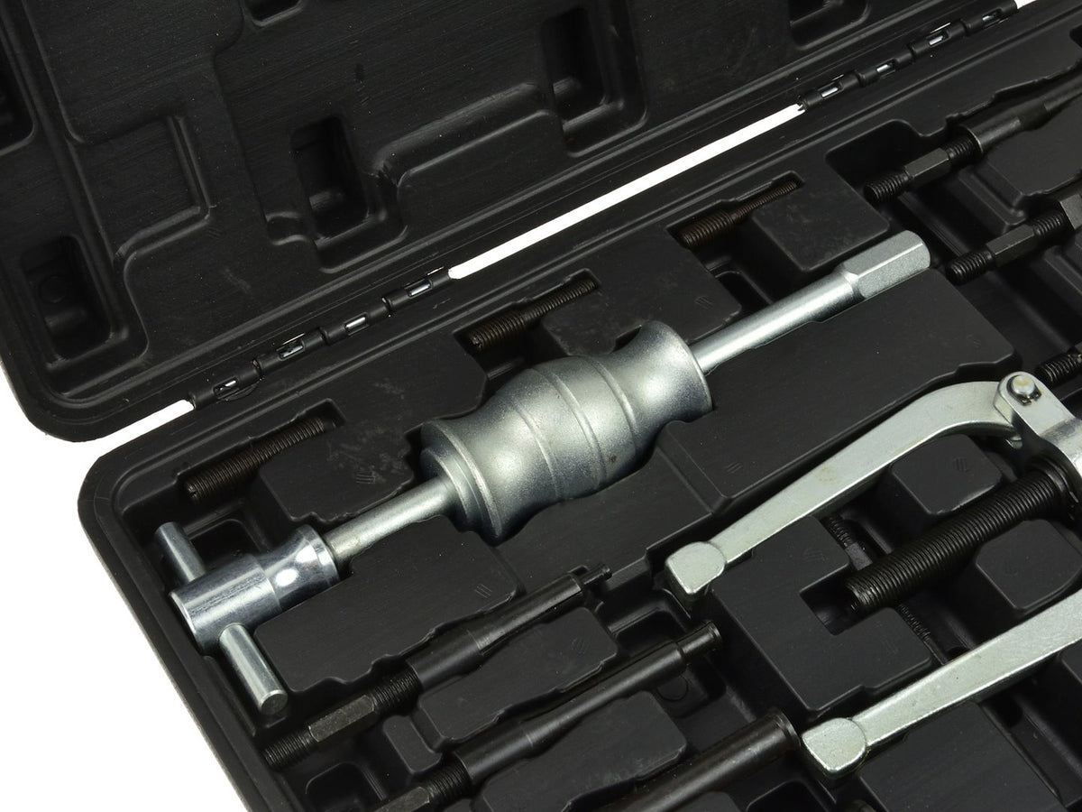 Trusa presa extractor bucse si rulmenti interiori 8-58 mm, 17 piese - GEKO