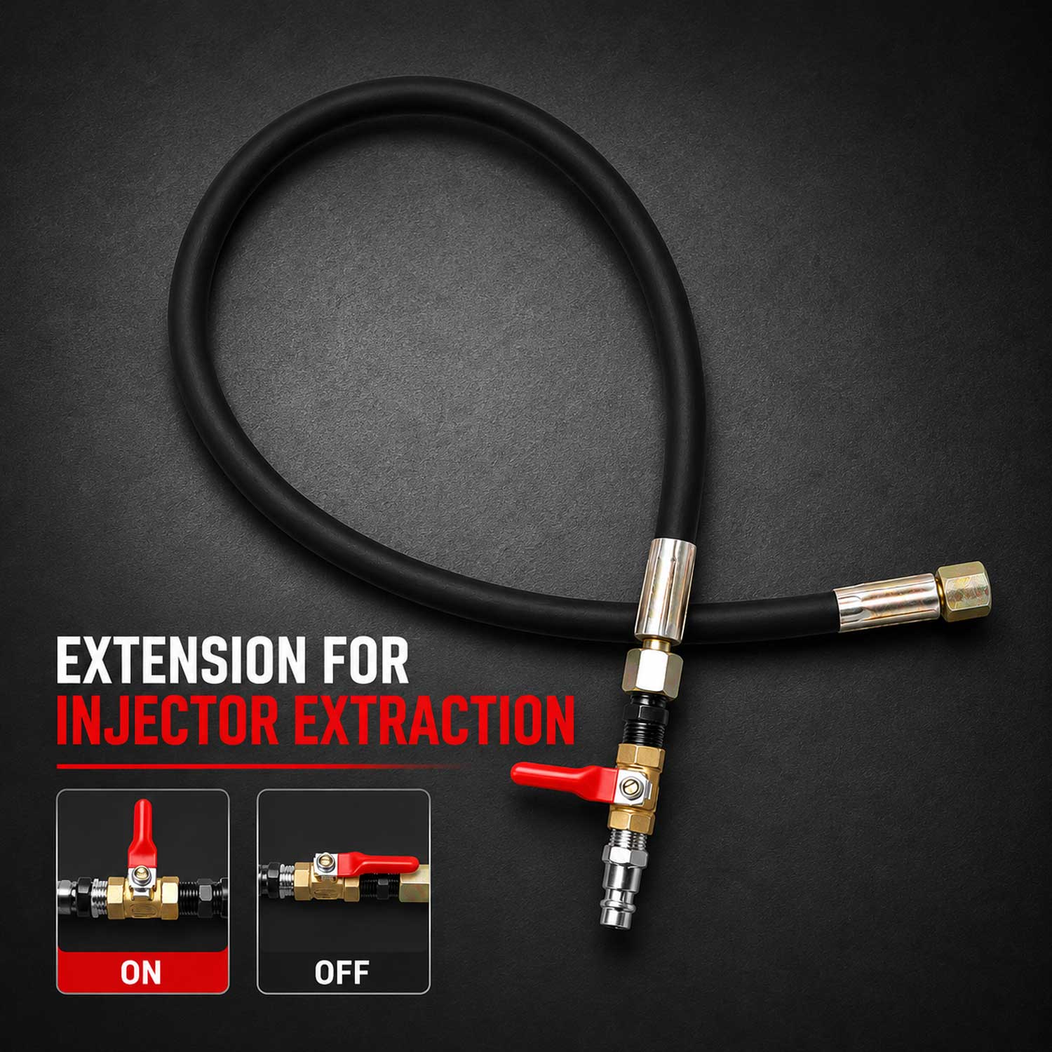 Trusa presa extractor pneumatic pentru injectoare forta 1000 NM 21 piese BOSCH delphi denso SIEMENS