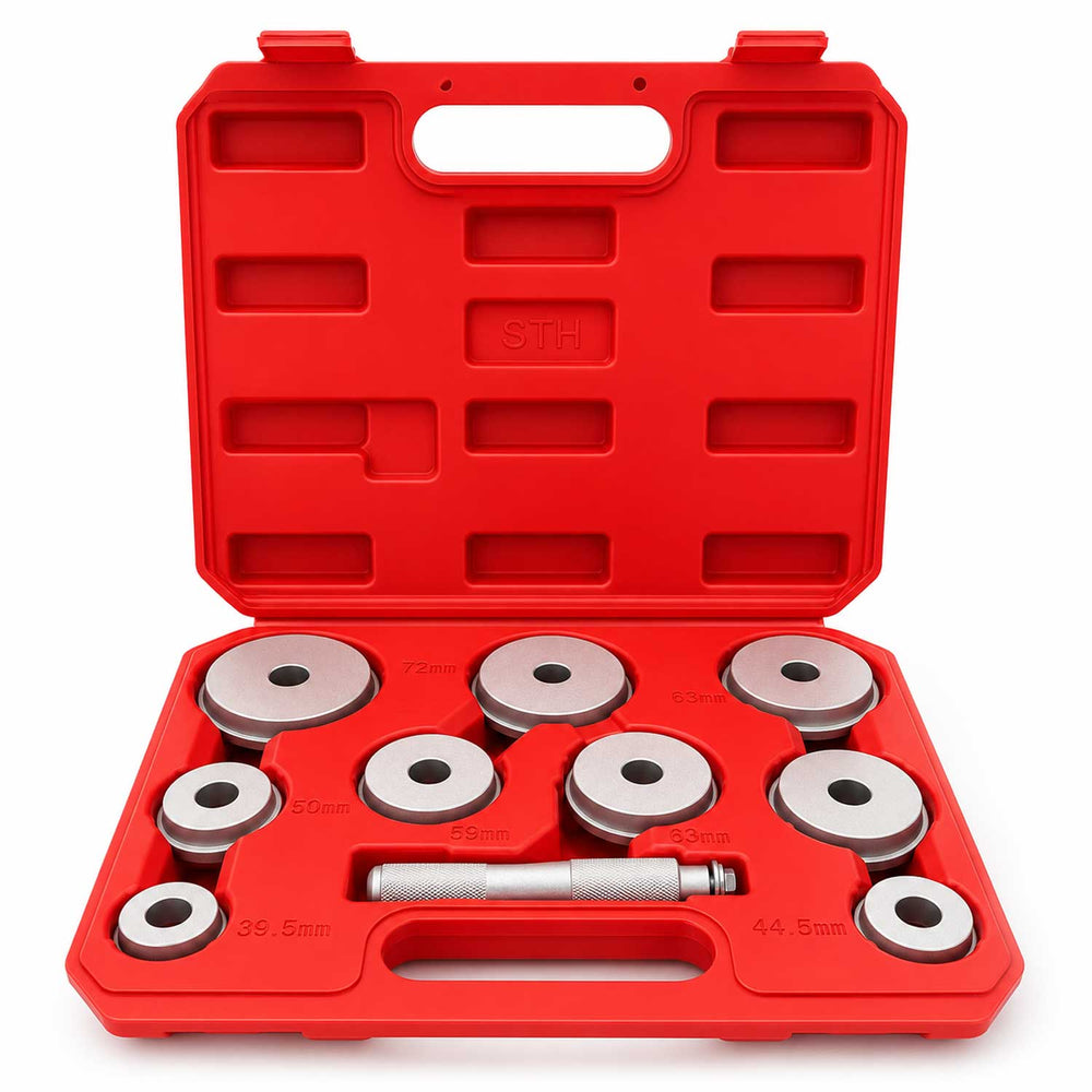 Trusa presa montare demontare rulmenti de butuc, fuzeta 10 piese GEBO TOOLS