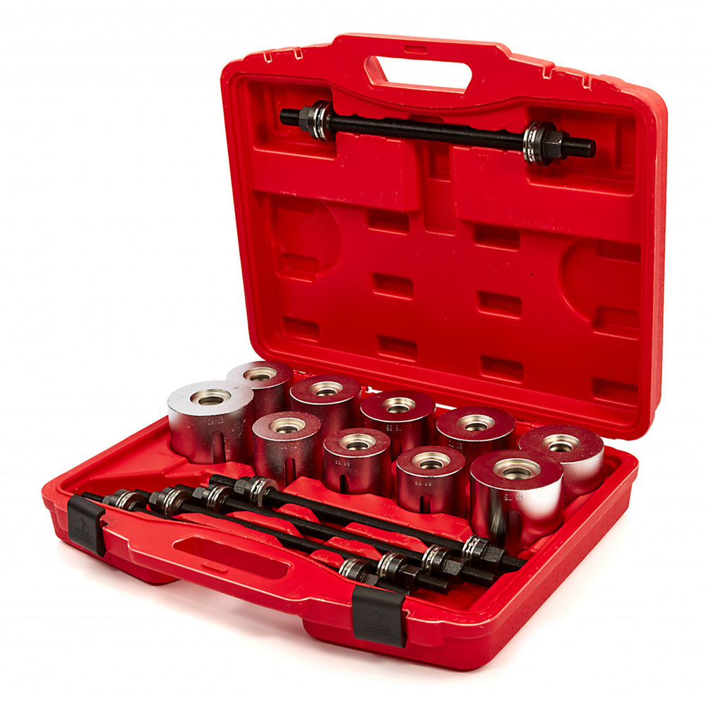 Trusa prese extras si montat bucsi si rulmenti suspensie,  SILENT BLOCK 34-90mm 27 piese