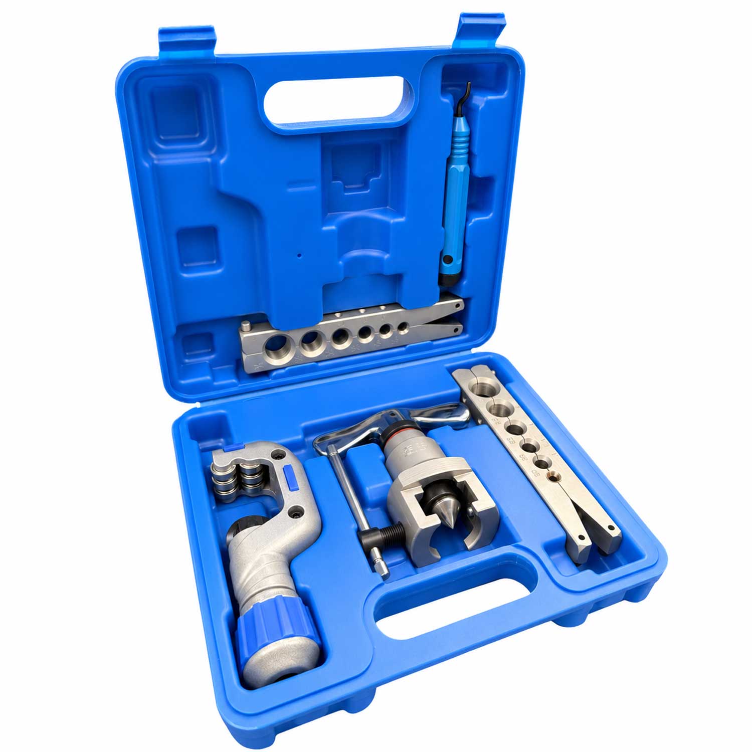 Trusa profesionala pentru bercuit taiat conducte cupru aluminiu alama GEBO TOOLS