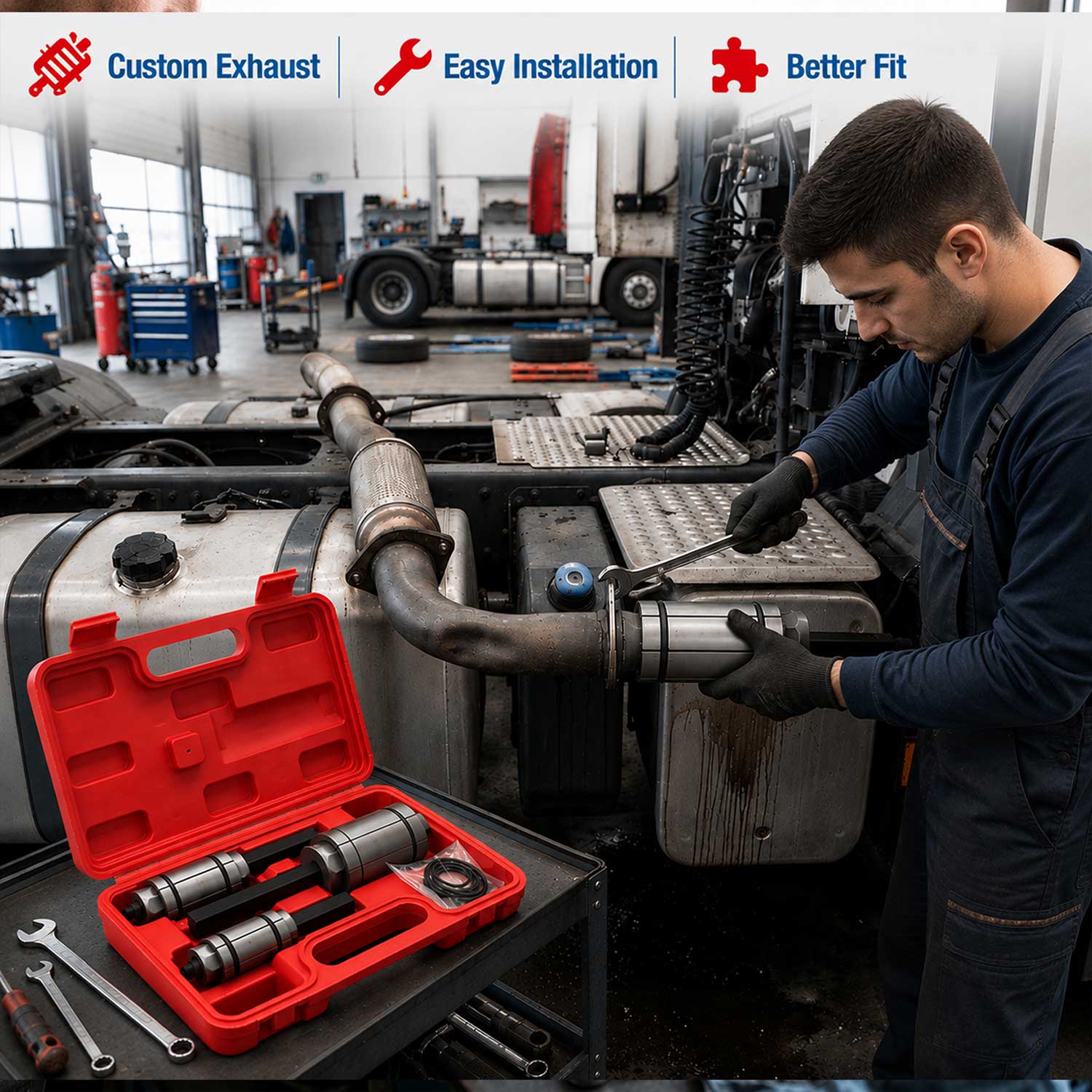 Trusa pt largit tevi de esapament GEBO TOOLS