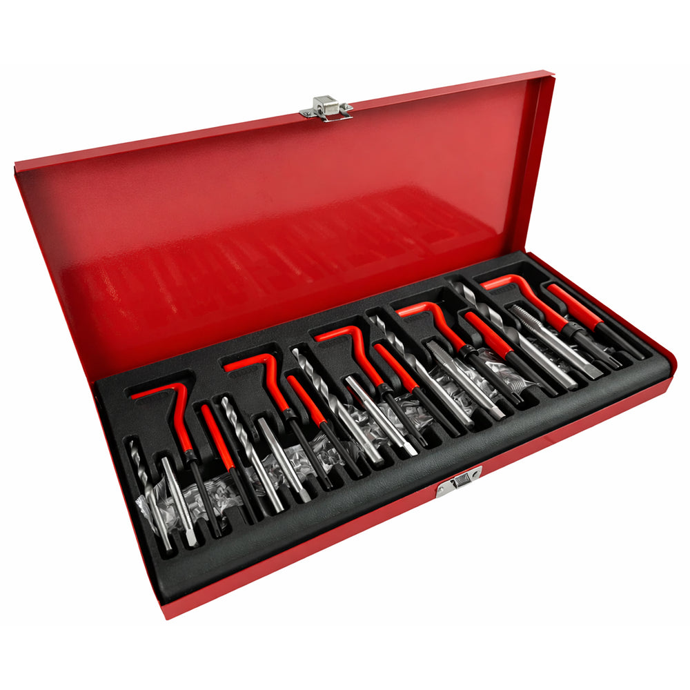 Trusa reparat filete m5 m6 m8 m10 M12 131 piese GEBO TOOLS