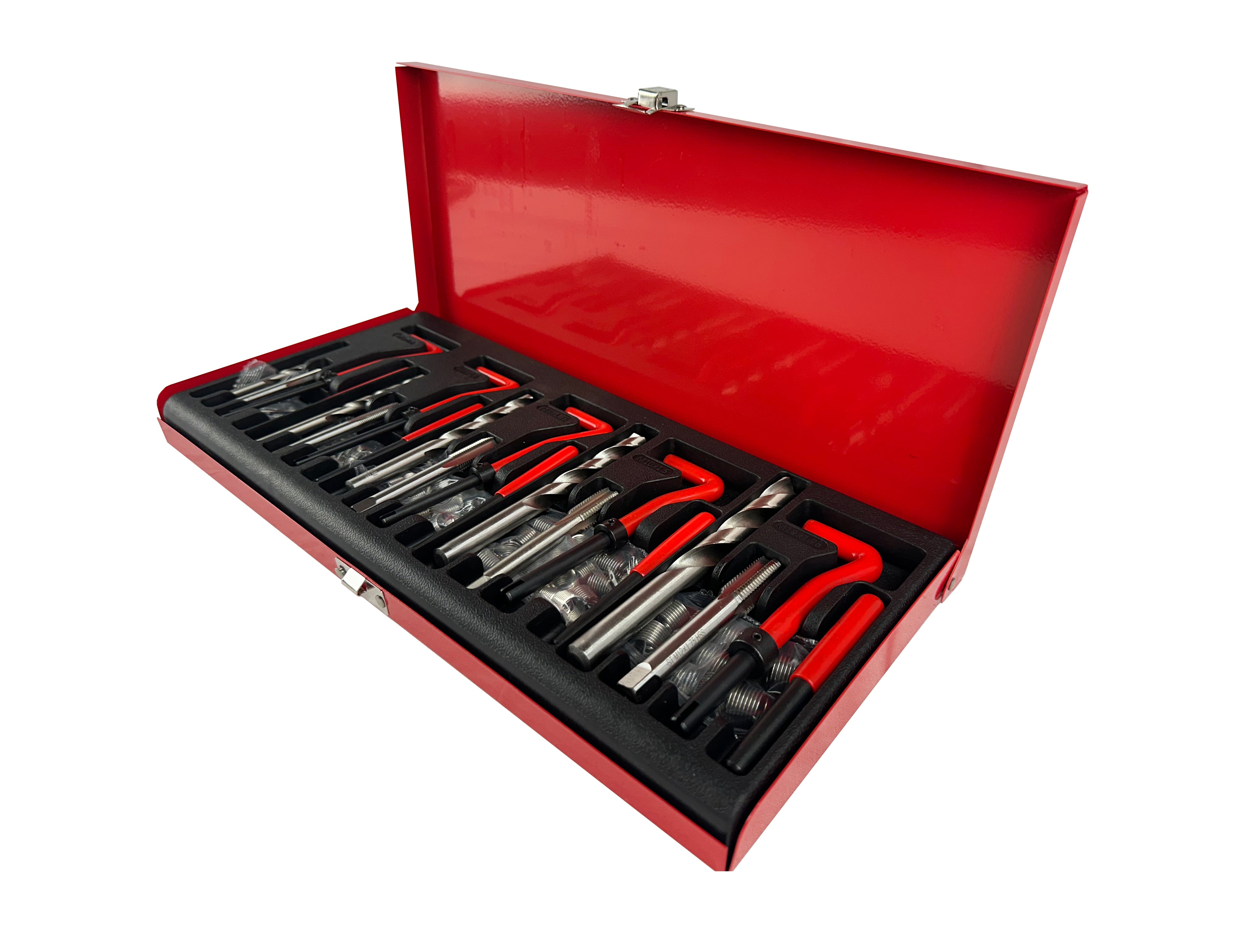Trusa reparat filete m5 m6 m8 m10 M12 131 piese GEBO TOOLS