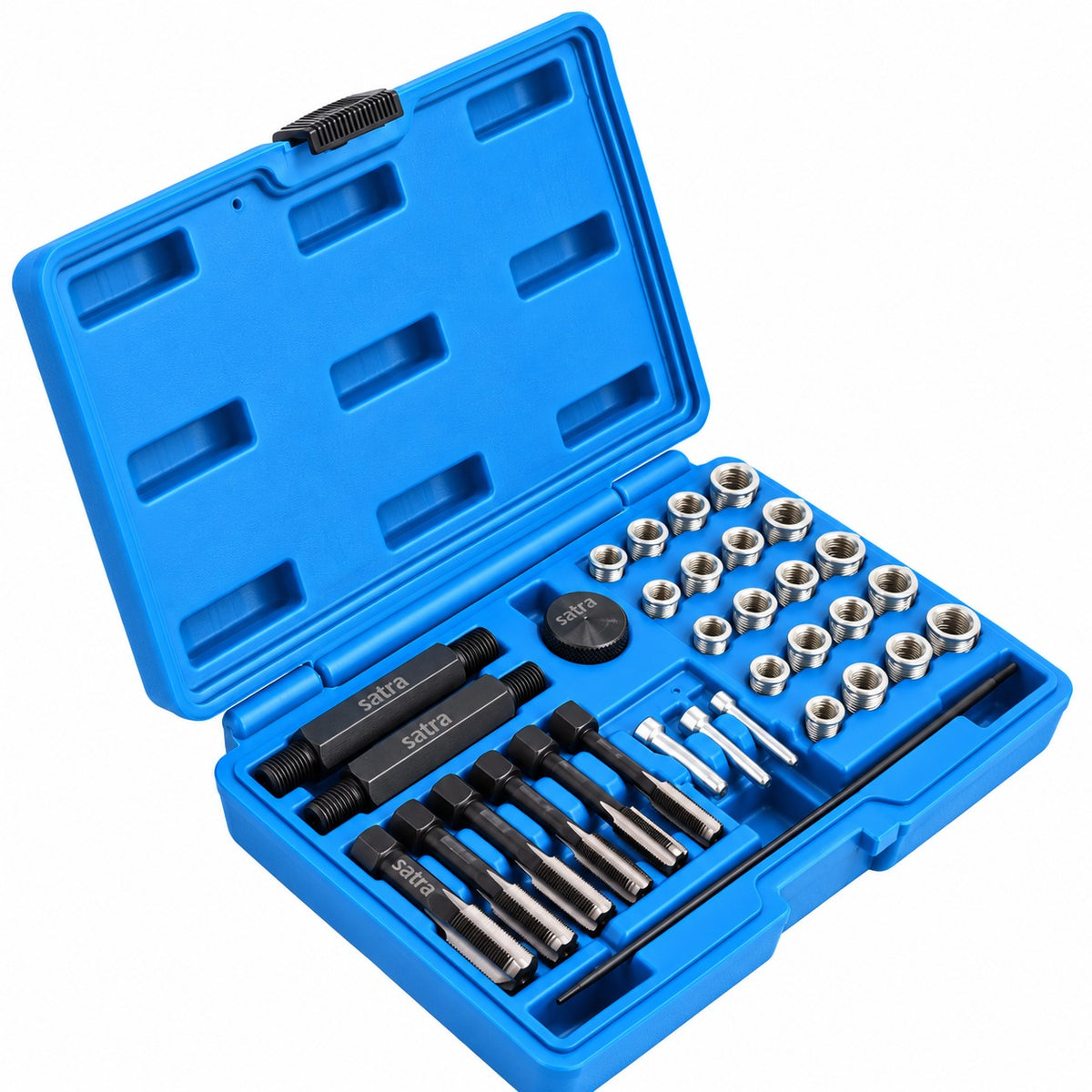 Trusa reparatie filet bujii incandescente m8, m10, M12, m14 33 piese