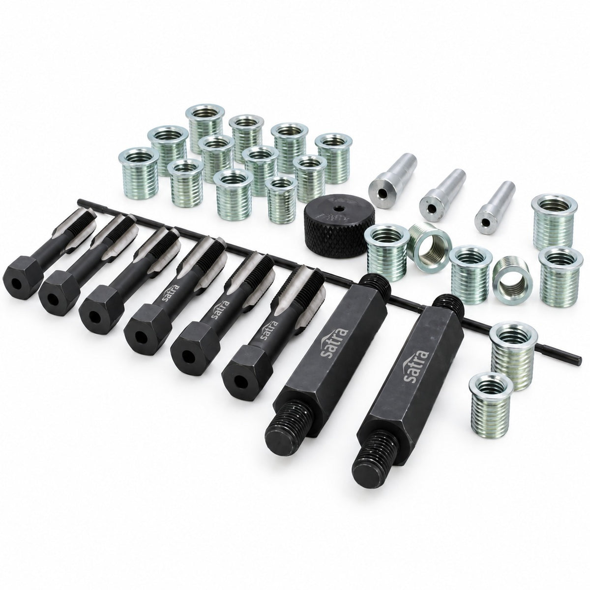 Trusa reparatie filet bujii incandescente m8, m10, M12, m14 33 piese