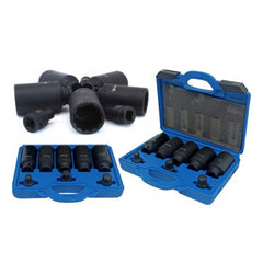 Trusa tubulare de impact bihexagonale pt planetare 1/2 8 piese 30-36 mm