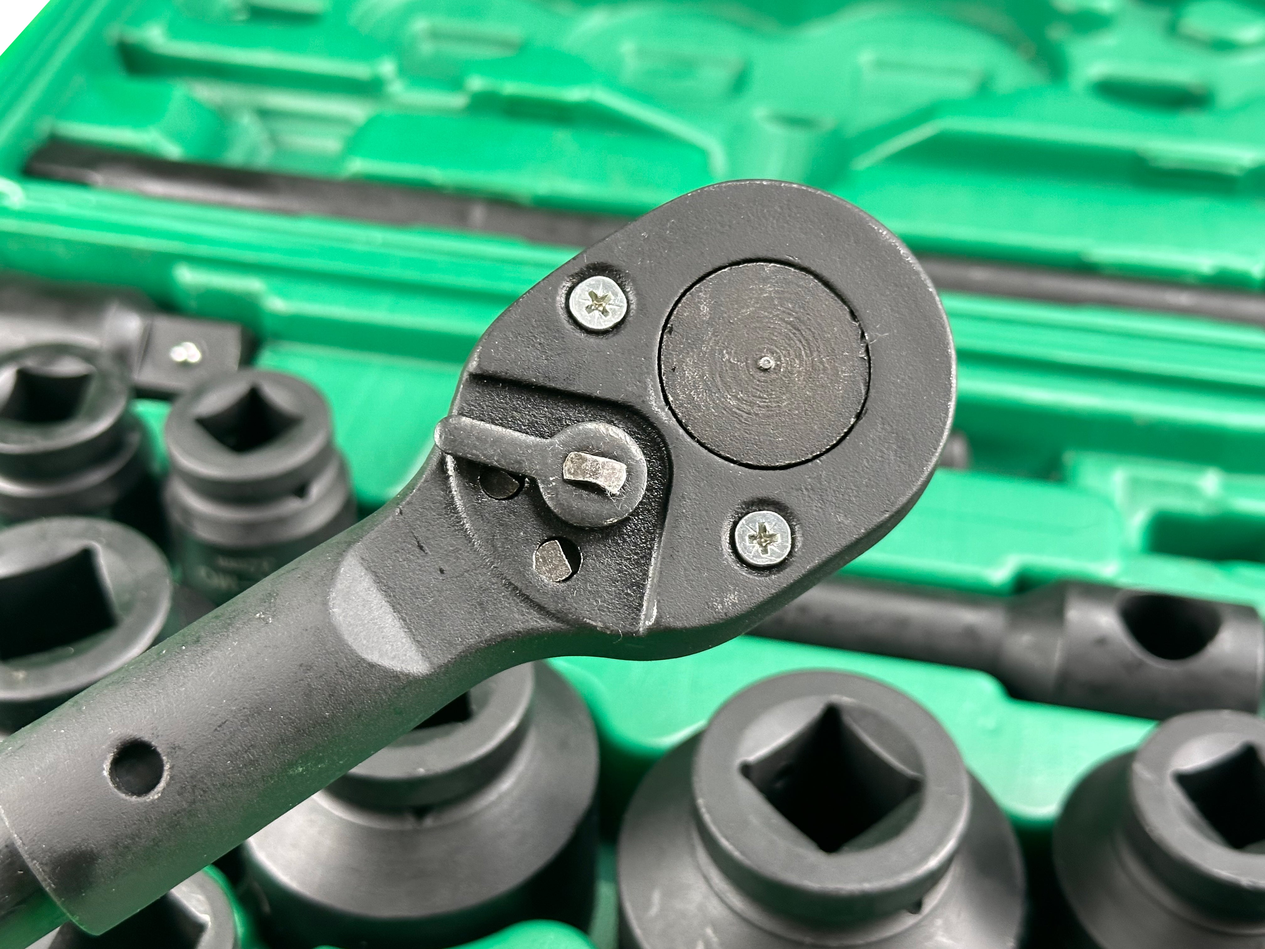 Trusa tubulare de impact in metric cu clichet 3/4" 1" 26 piese GEBO TOOLS