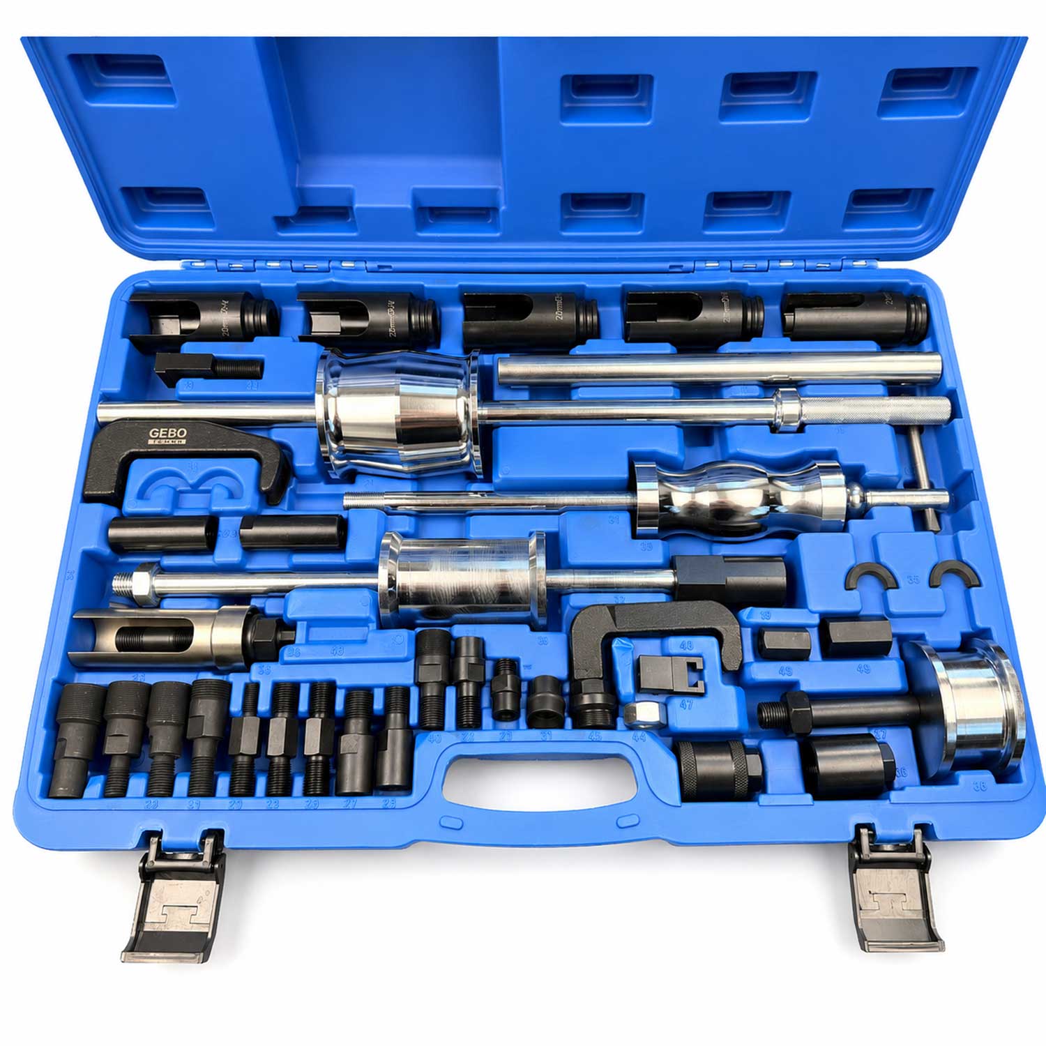 Trusa universala de extras injectoare diesel blocate 40 piese GEBO TOOLS