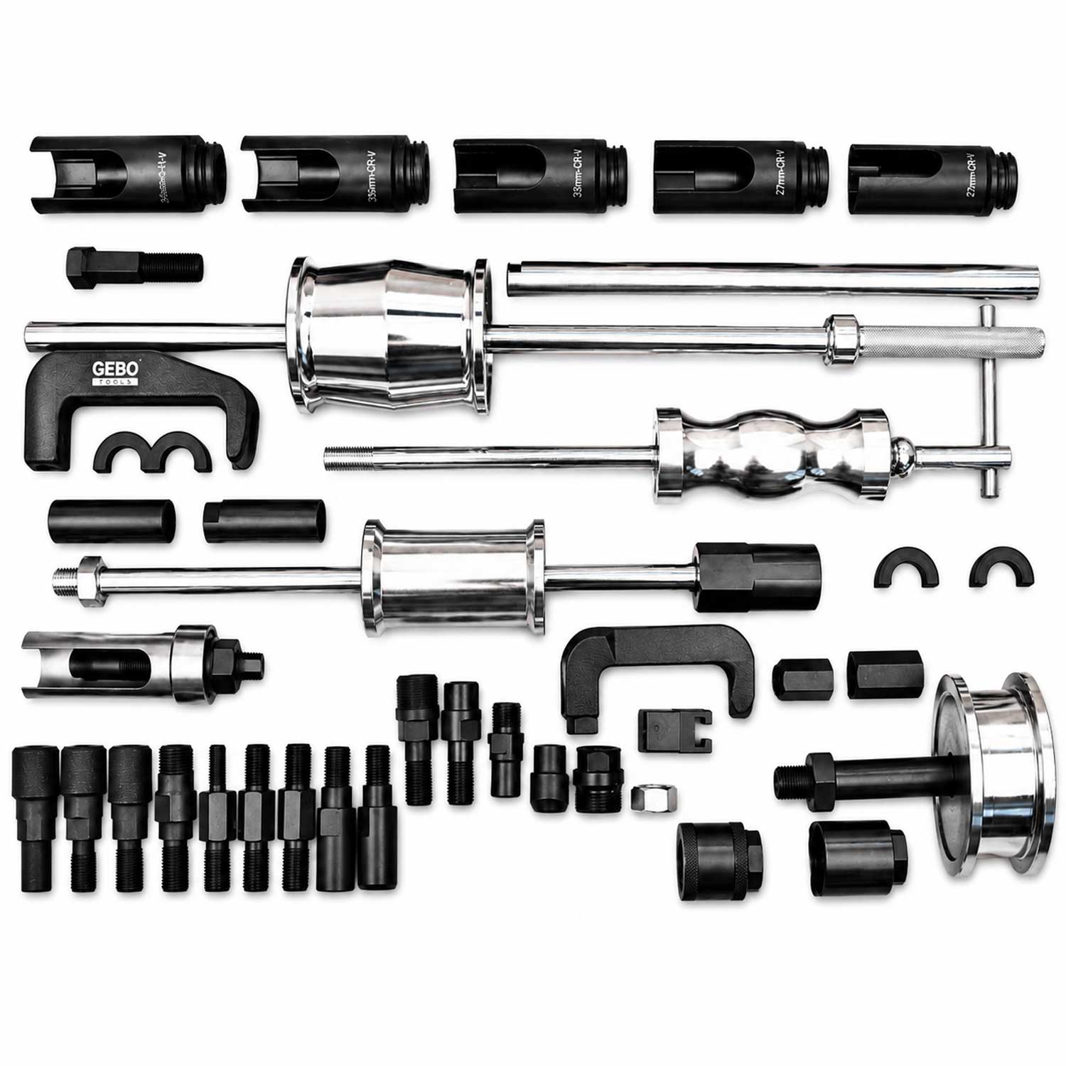 Trusa universala de extras injectoare diesel blocate 40 piese GEBO TOOLS