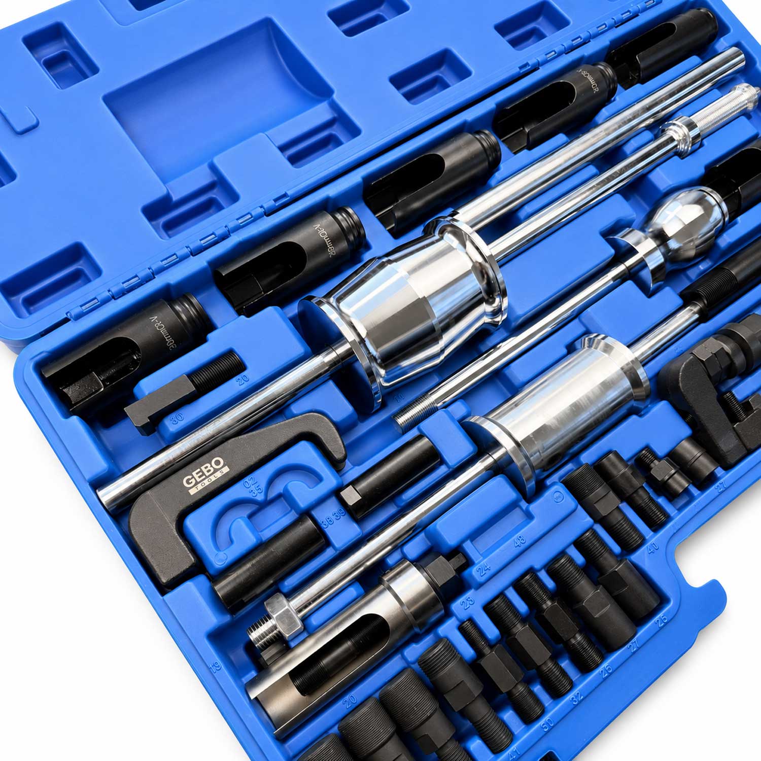 Trusa universala de extras injectoare diesel blocate 40 piese GEBO TOOLS