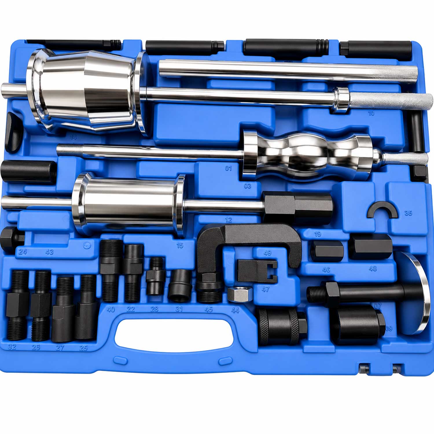 Trusa universala de extras injectoare diesel blocate 40 piese GEBO TOOLS
