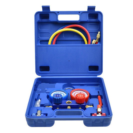 Trusa verificare presiune aer conditionat si incarcare umplere diagnosticare instalatii aer conditionat