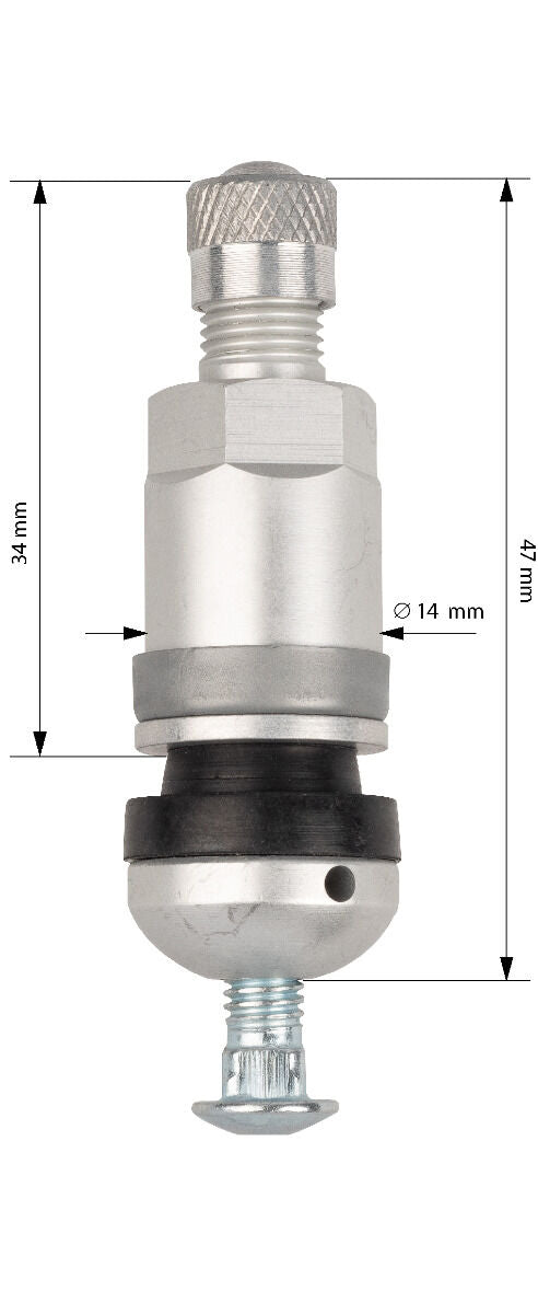 Valva metalica pentru senzor TPMS 562-3906 INVENTO