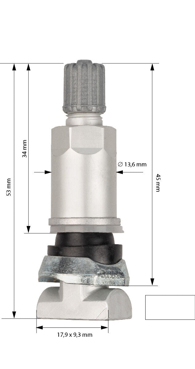 Valva metalica pentru senzor TPMS 562-3912 INVENTO