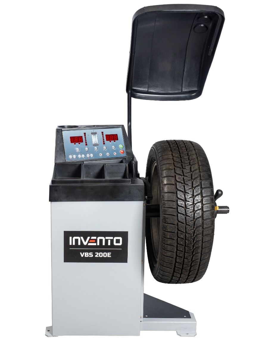 MASINA DE ECHILIBRAT SEMI-AUTOMATA PENTRU ROTI AUTOTURISME 24" INVENTO VBS 200E