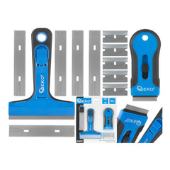 SET RACLETE MULTIFUNCTIONALE PENTRU CURATAT STICLA GEAMURI 12 PIESE