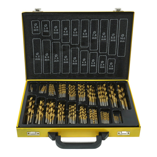 SET BURGHIE DIN TITAN PENTRU METAL 170 PIESE