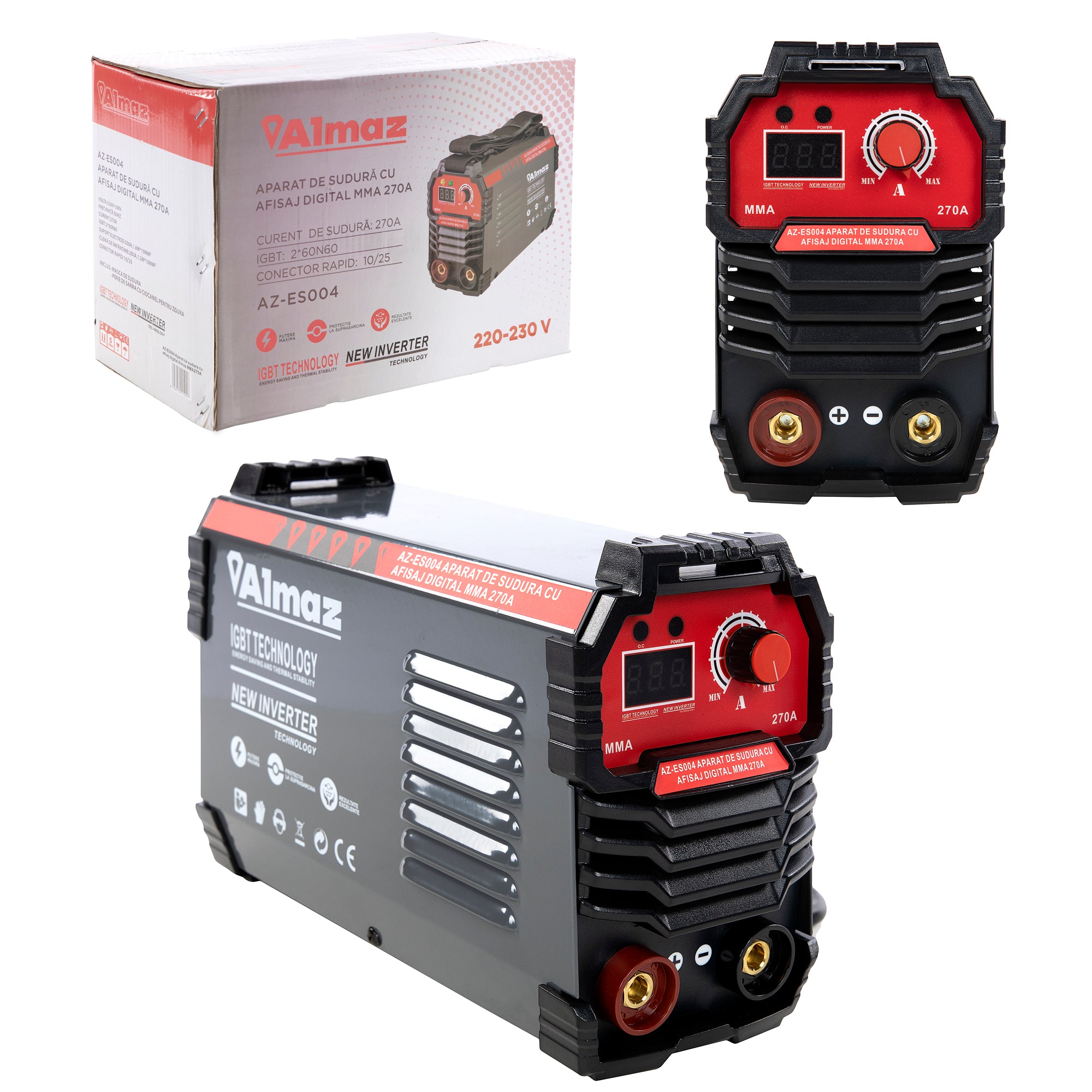 APARAT DE SUDURA DIGITAL MMA 270A ALMAZ