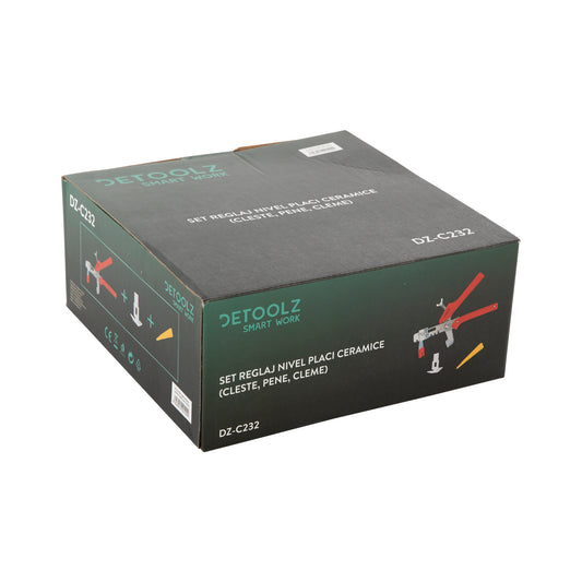 SET REGLAJ NIVEL PLACI CERAMICE CLESTE, PENE, CLEME DETOOLZ