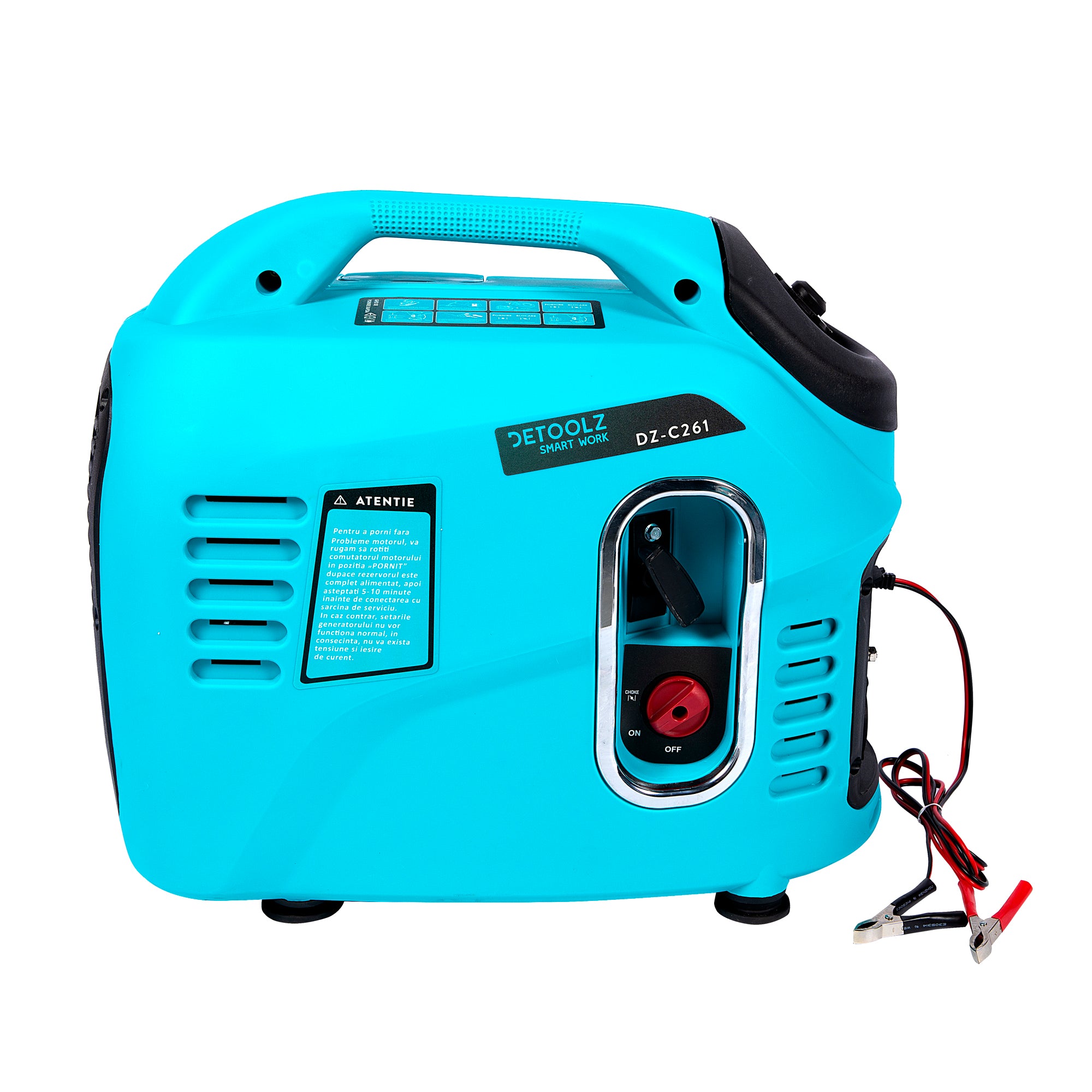 GENERATOR INVERTOR 2100W CU MOTOR PE BENZINA 3.2CP