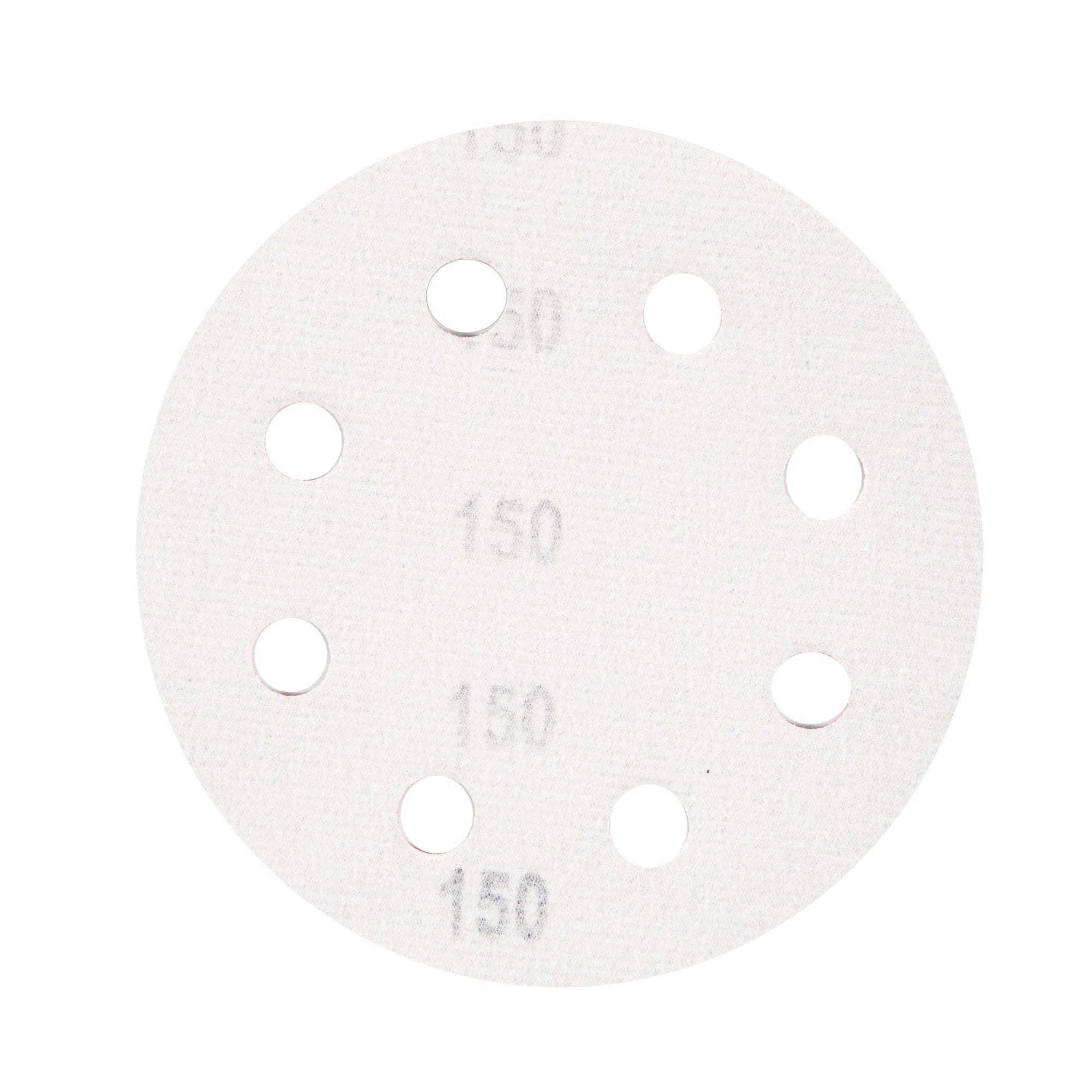 SET 10 BUC HARTIE ABRAZIVA GRANULATIE P150 8 GAURI DIAMETRU 180MM