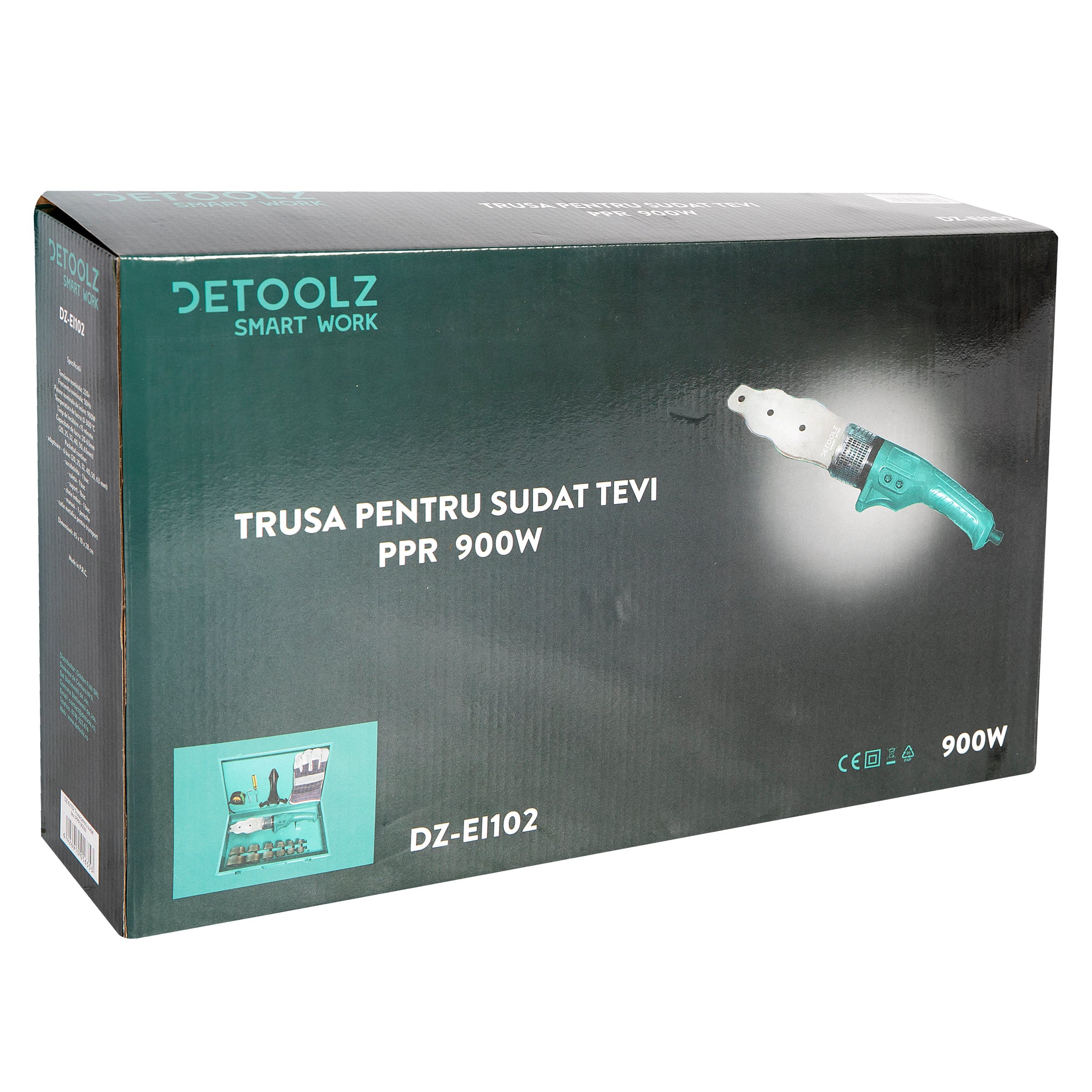 TRUSA PENTRU SUDAT TEVI PPR 900W DETOOLZ