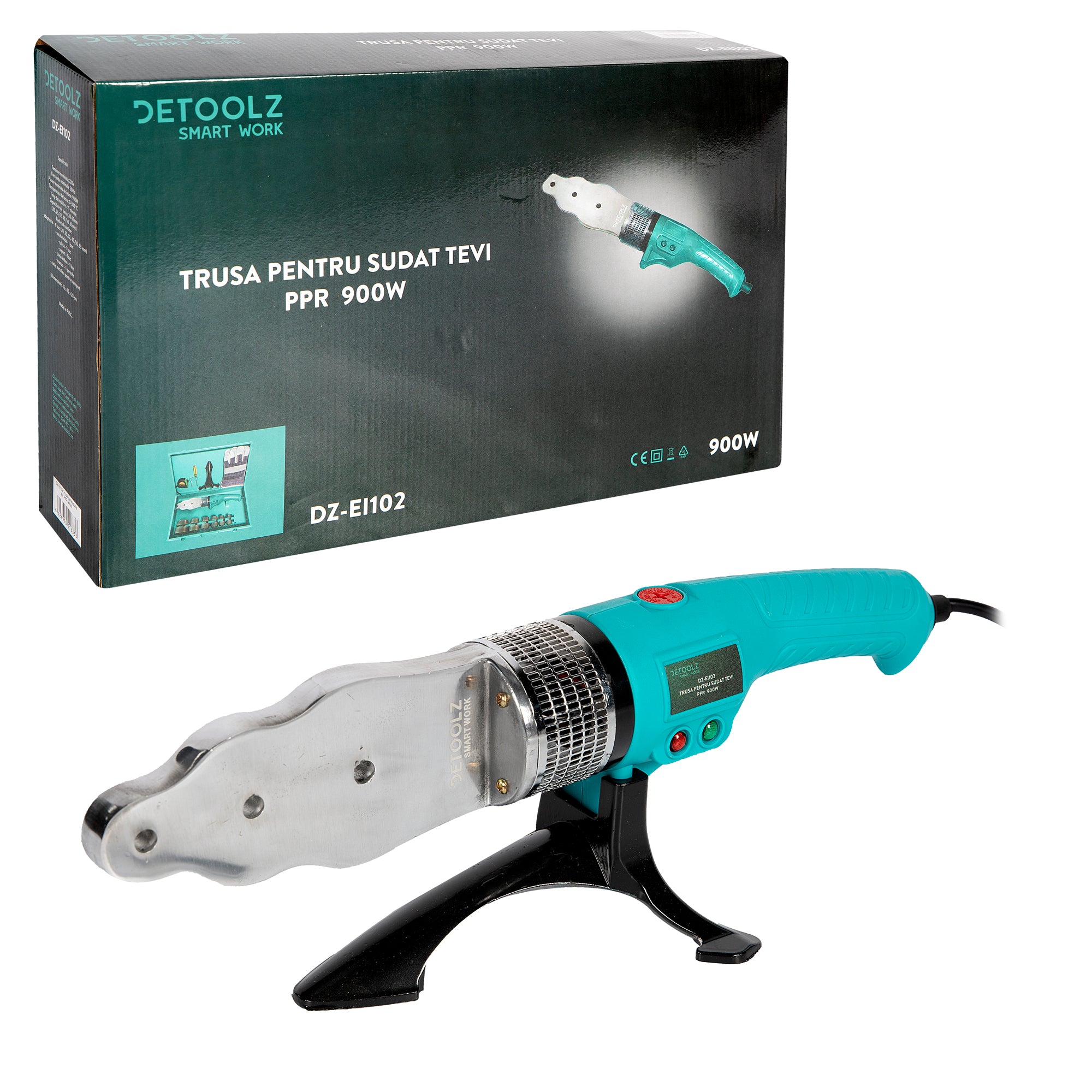 TRUSA PENTRU SUDAT TEVI PPR 900W DETOOLZ